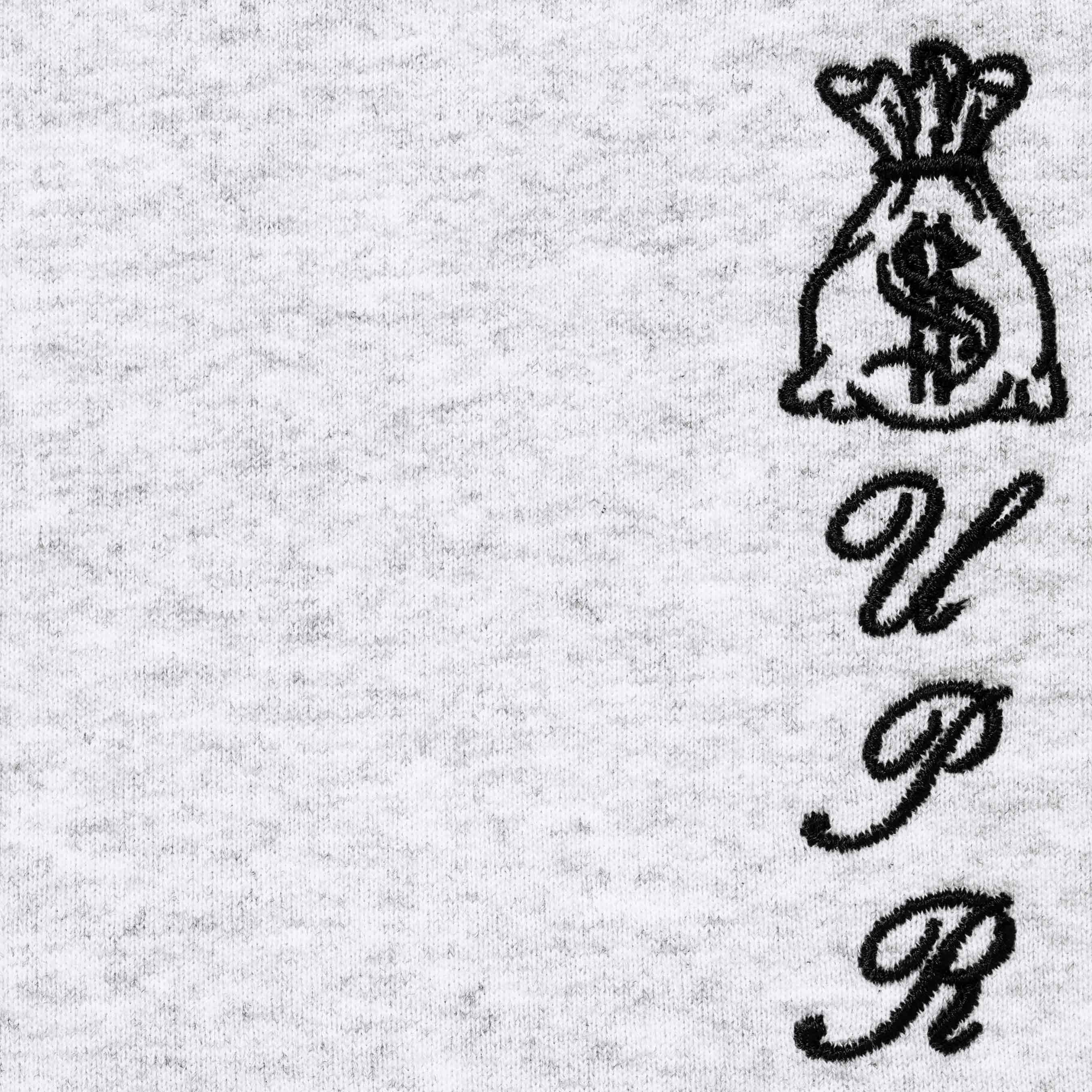 God Over Money Zip Up Hooded Sweatshirt view 9